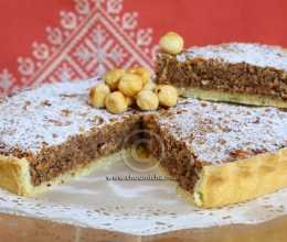 Tarte aux noisettes et à la cannelle